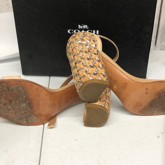 Coach Terri Neutral Heels Size 6.5B - Picture 4 of 4